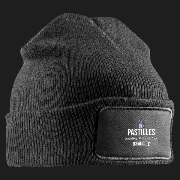 Printed Pastilles Painting And Decorating Left Chest - Double Knit Printers Beanie Thumbnail