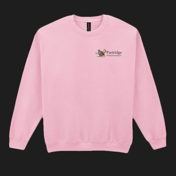 Printed Partridge Painting & Decorating Co Left Chest - Heavy Blend™ Adult Crewneck Sweatshirt Thumbnail