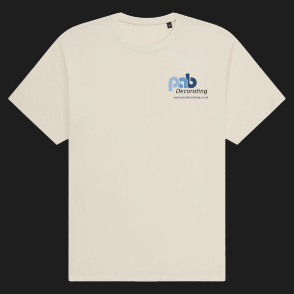 Printed PAB Decorating Left Chest - Organic Heavy T-Shirt Thumbnail