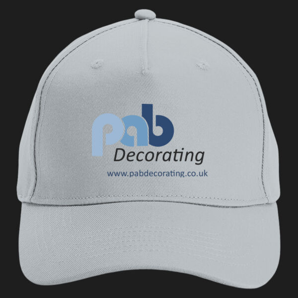 Printed PAB Decorating Left Chest - Organic Cotton 5 Panel Cap Thumbnail