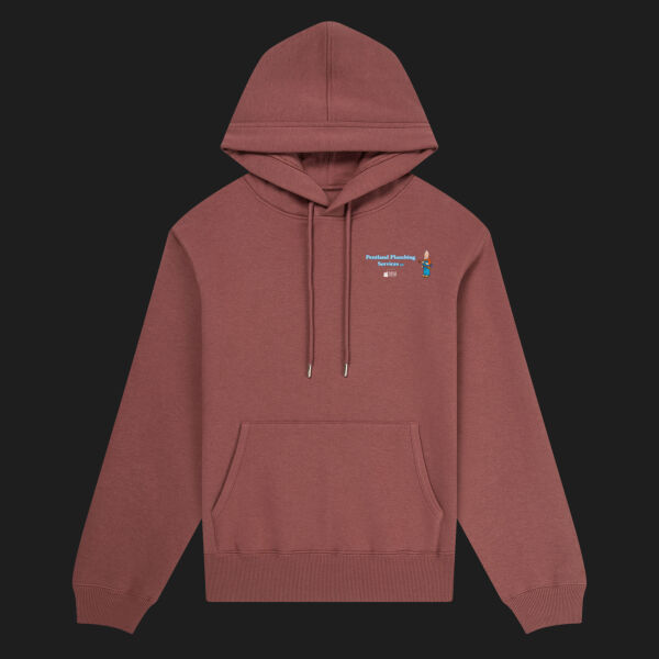 Printed Pentland Plumbing Services Left Chest - Organic Hoodie Thumbnail