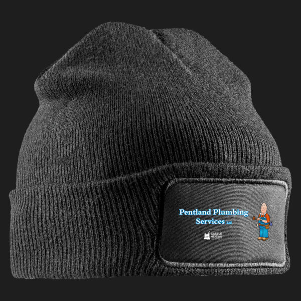 Printed Pentland Plumbing Services Left Chest - Double Knit Printers Beanie Thumbnail
