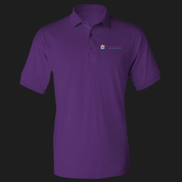 Printed Tec Plumb Emergency Plumber Brockhurst Left Chest - DryBlend® Adult Jersey Polo Thumbnail