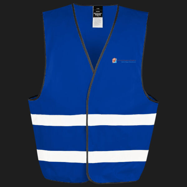 Printed Tec Plumb Emergency Plumber Brockhurst Left Chest - Enhance Visibility Vest Thumbnail