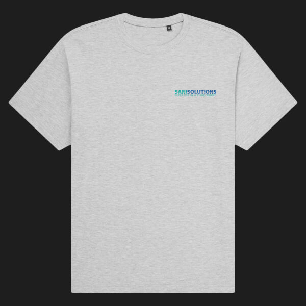Printed Sani Solutions Left Chest - Organic Heavy T-Shirt Thumbnail