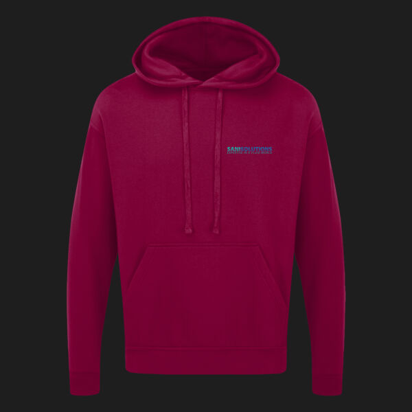 Printed Sani Solutions Left Chest - UCC Everyday Hooded Sweat Thumbnail