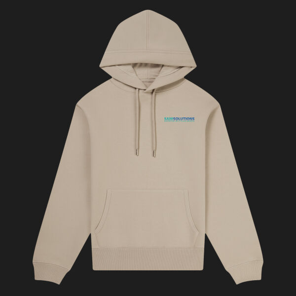 Printed Sani Solutions Left Chest - Organic Hoodie Thumbnail